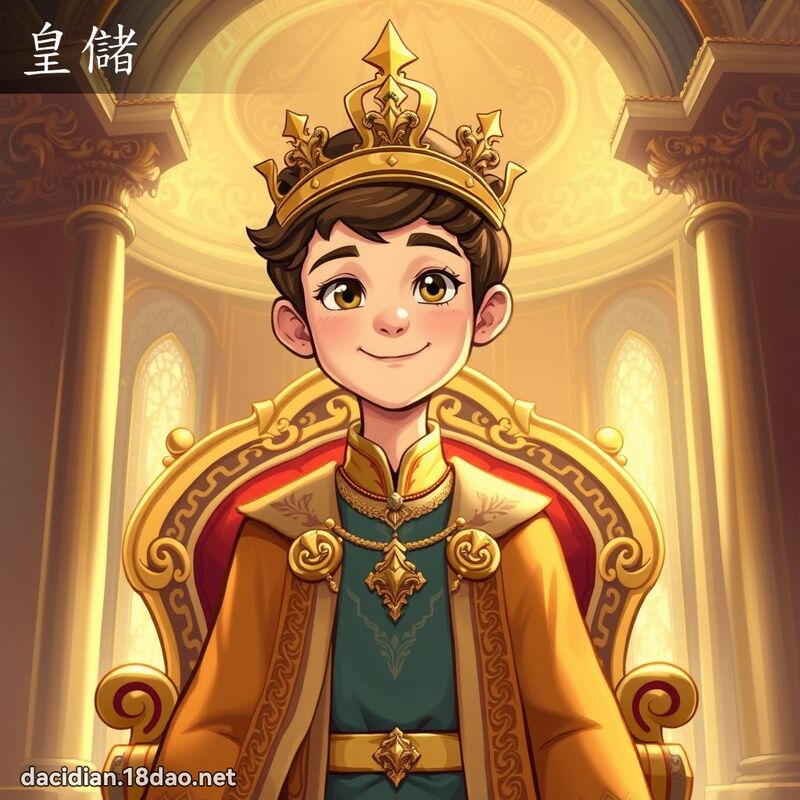皇儲 - 國語大辭典配圖