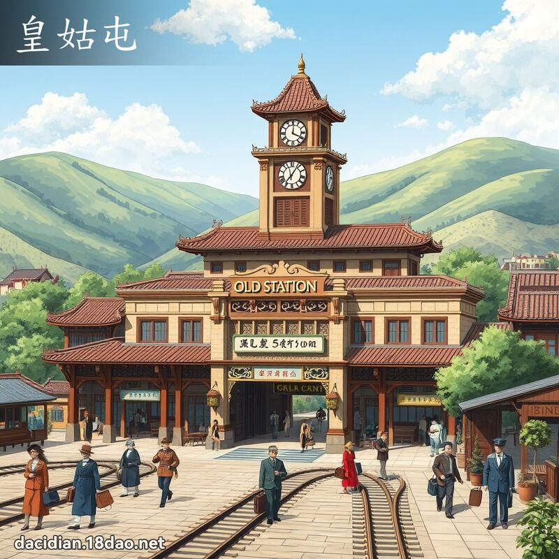 皇姑屯 - 國語大辭典配圖