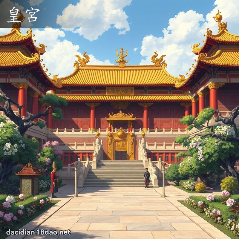 皇宮 - 國語大辭典配圖