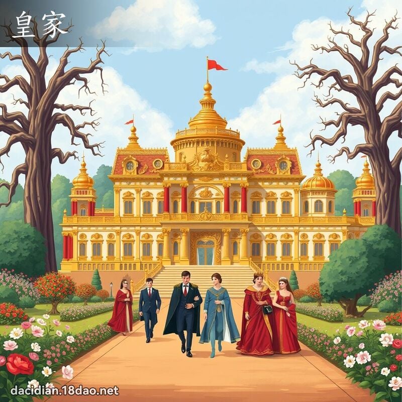 皇家 - 国语大辞典配图