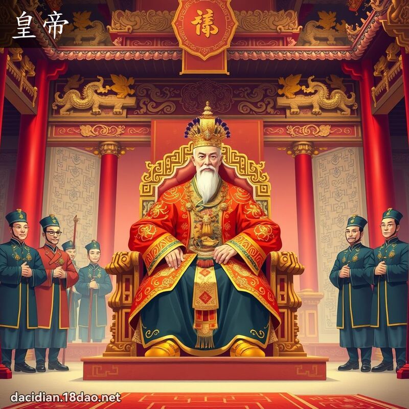皇帝 - 国语大辞典配图