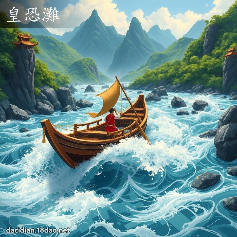 皇恐滩 - 国语大辞典配图
