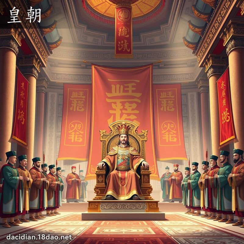 皇朝 - 国语大辞典配图
