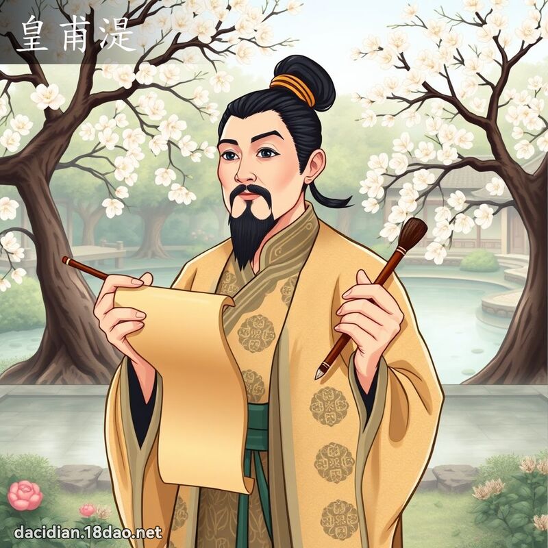 皇甫湜 - 國語大辭典配圖