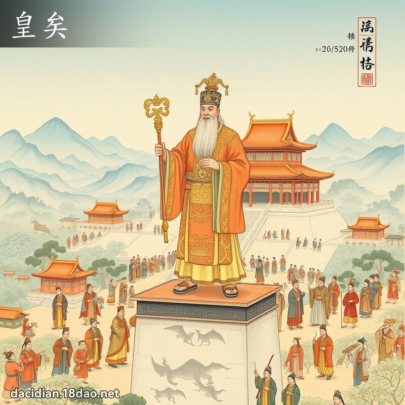 皇矣 - 國語大辭典配圖