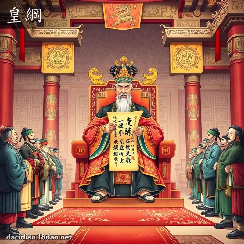皇纲 - 国语大辞典配图