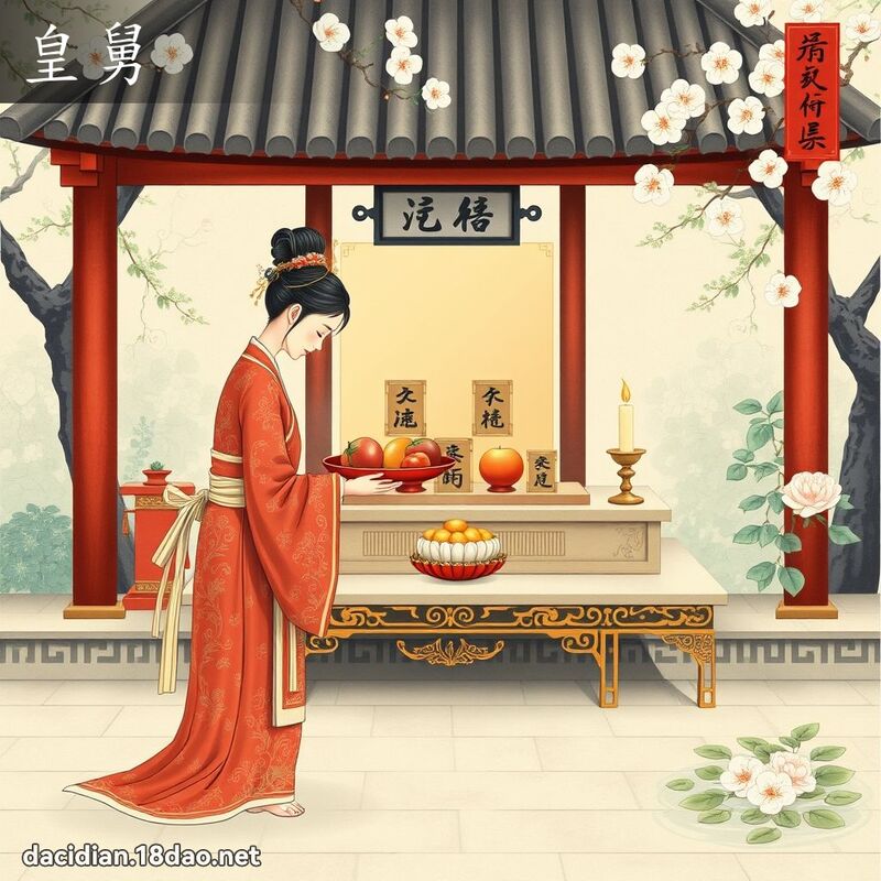 皇舅 - 國語大辭典配圖
