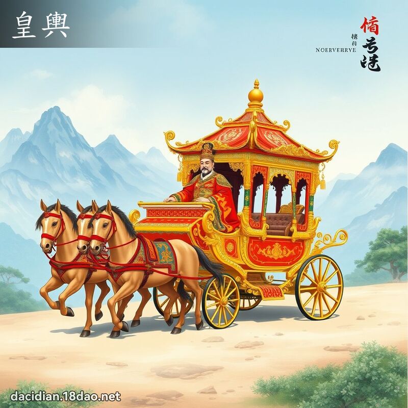 皇輿 - 國語大辭典配圖