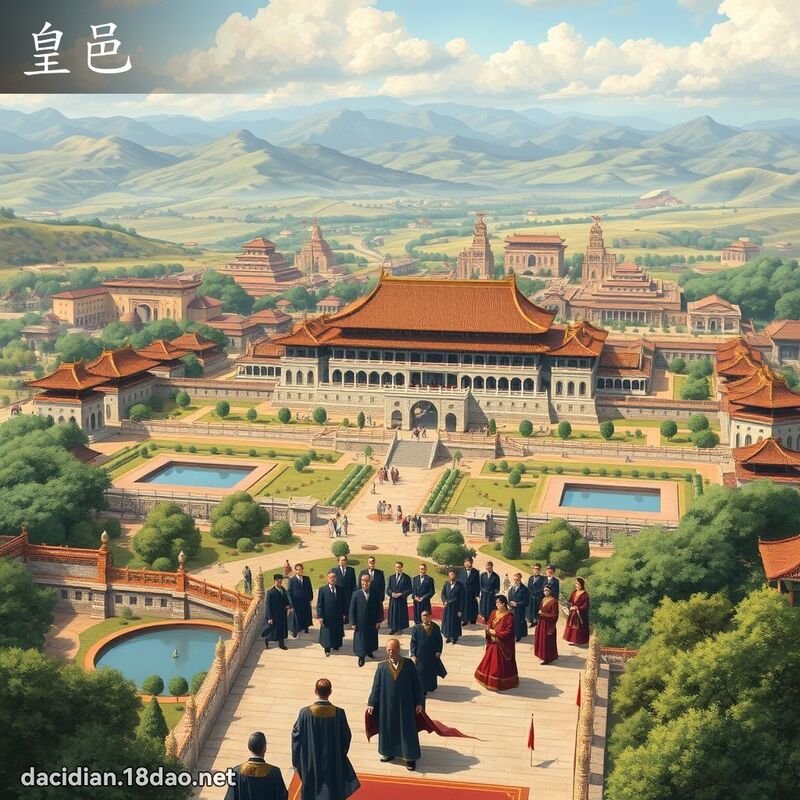 皇邑 - 國語大辭典配圖