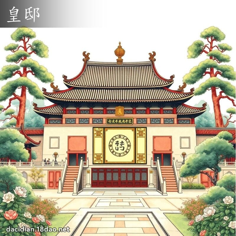 皇邸 - 国语大辞典配图