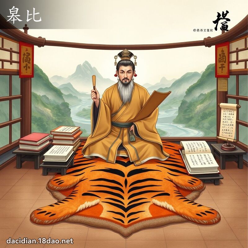 皋比 - 国语大辞典配图