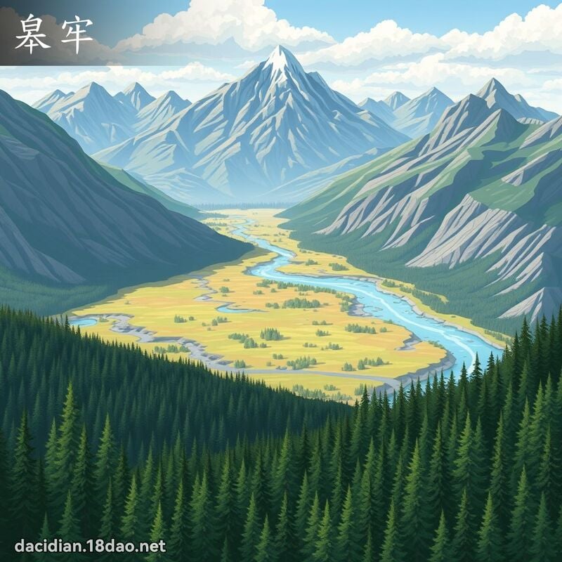 皋牢 - 國語大辭典配圖