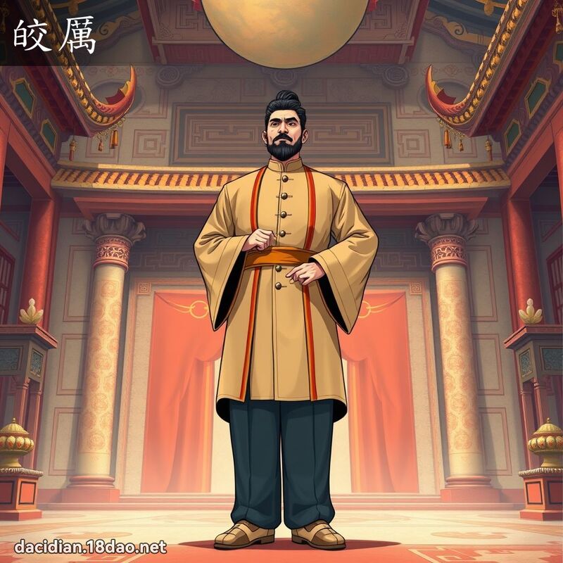皎厲 - 國語大辭典配圖