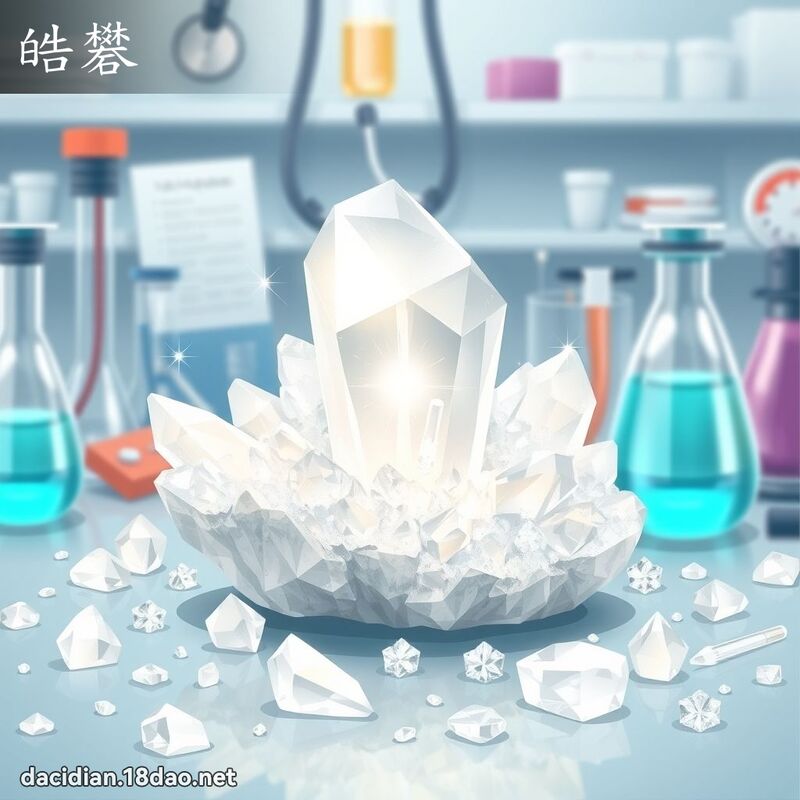 皓礬 - 國語大辭典配圖