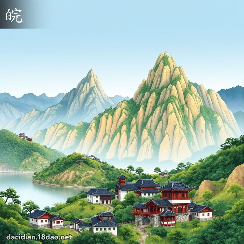 漢字: 皖 (多音字)