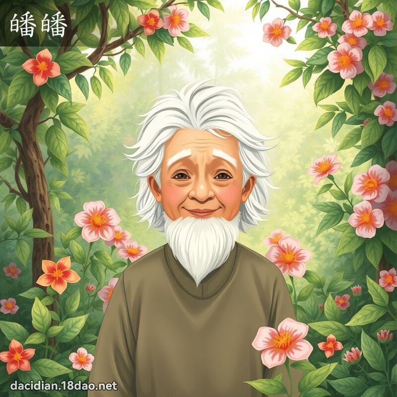 皤皤 - 國語大辭典配圖