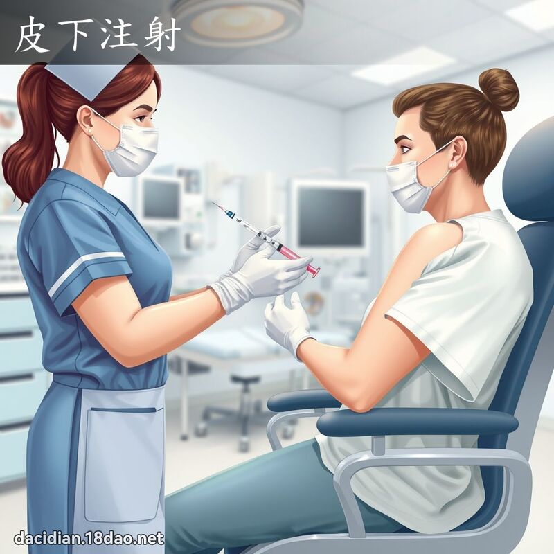 皮下注射 - 国语大辞典配图