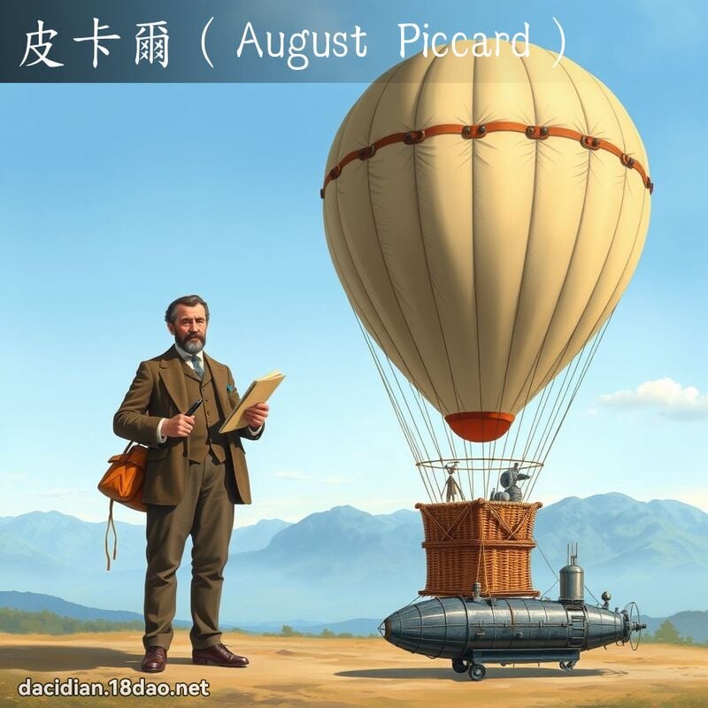 皮卡尔（August Piccard） - 国语大辞典配图