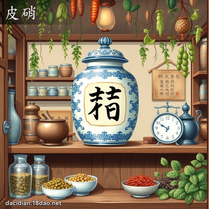 皮硝 - 国语大辞典配图