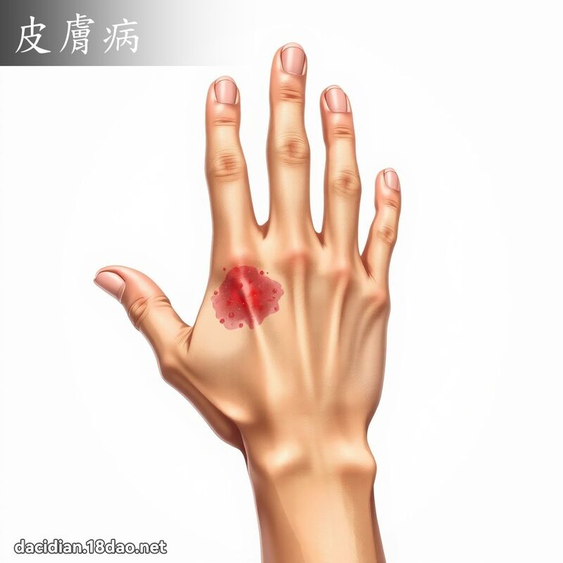 皮膚病 - 國語大辭典配圖