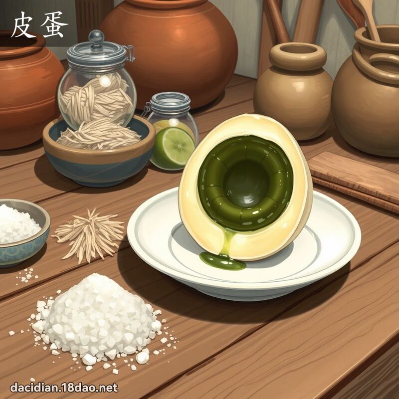 皮蛋 - 國語大辭典配圖