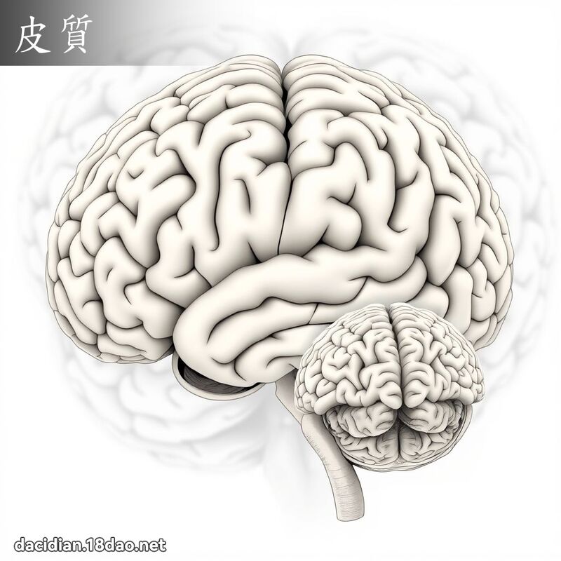 皮质 - 国语大辞典配图