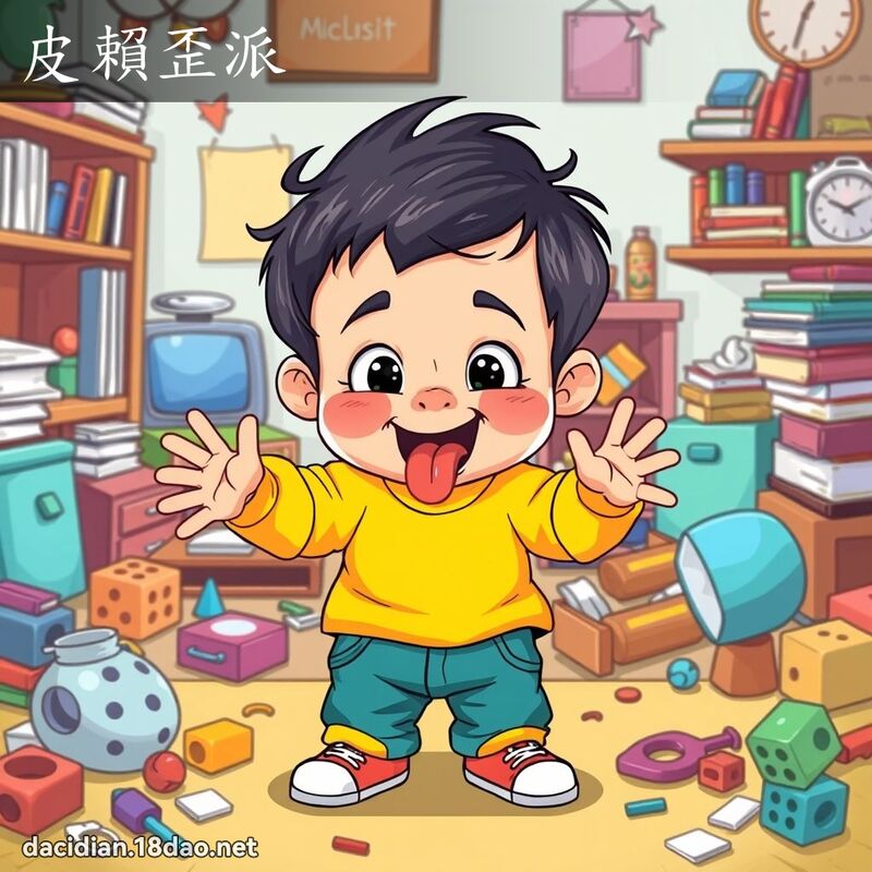 皮賴歪派 - 國語大辭典配圖