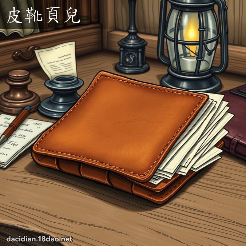 皮靴頁兒 - 國語大辭典配圖