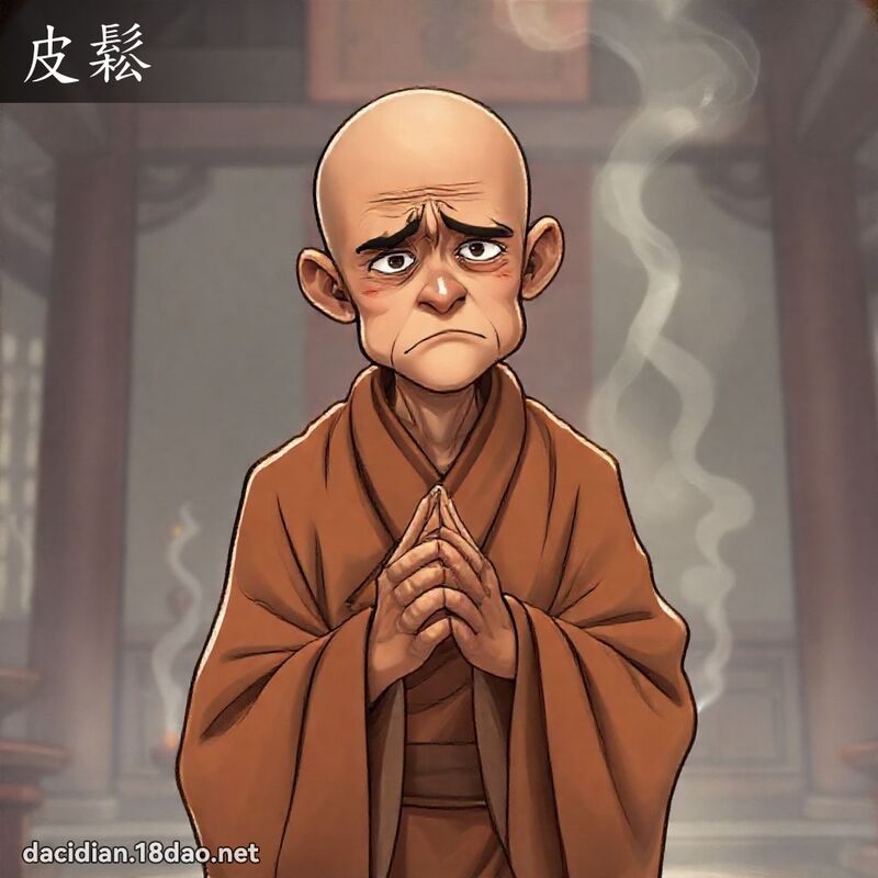 皮鬆 - 國語大辭典配圖