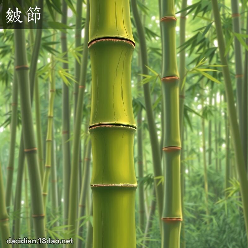 皴节 - 国语大辞典配图