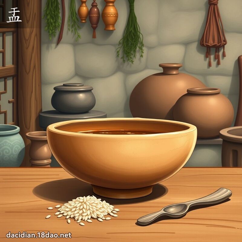 盂 - 国语大辞典配图