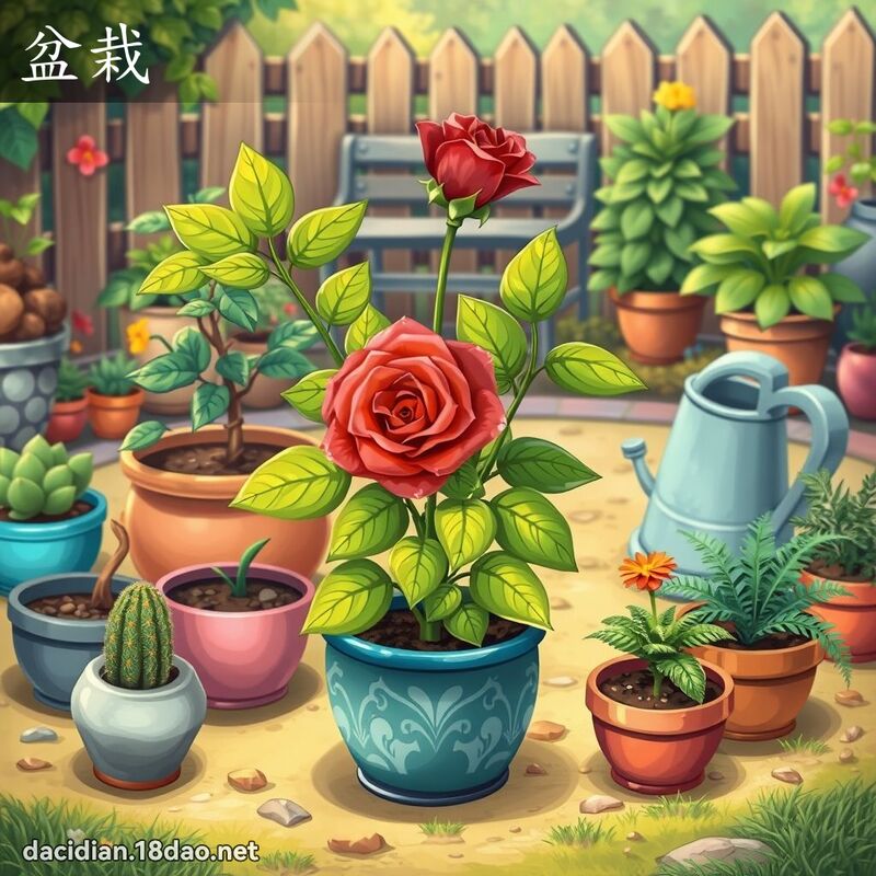 盆栽 - 国语大辞典配图