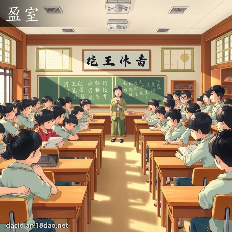盈室 - 国语大辞典配图