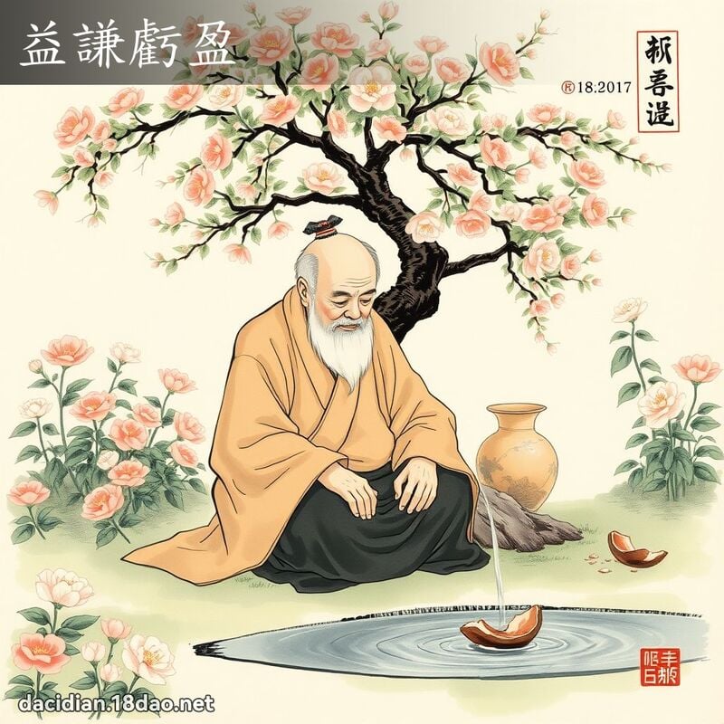 益谦亏盈 - 国语大辞典配图