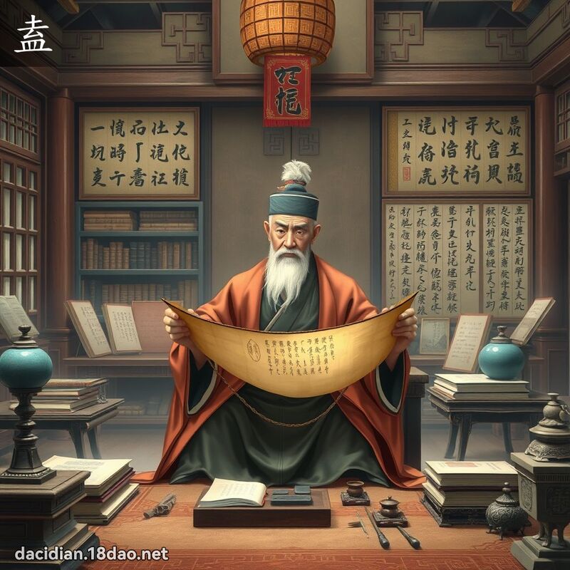盍 - 国语大辞典配图
