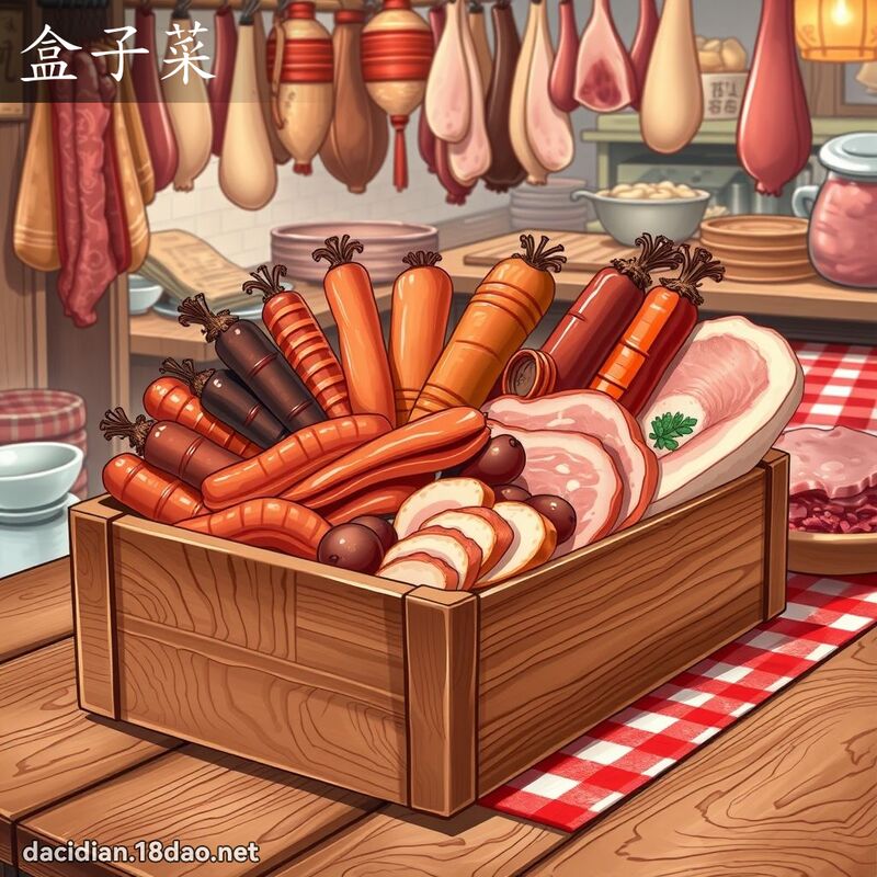 盒子菜 - 国语大辞典配图