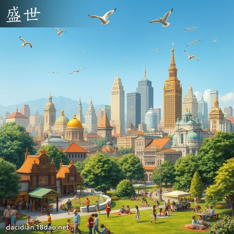 盛世 - 国语大辞典配图