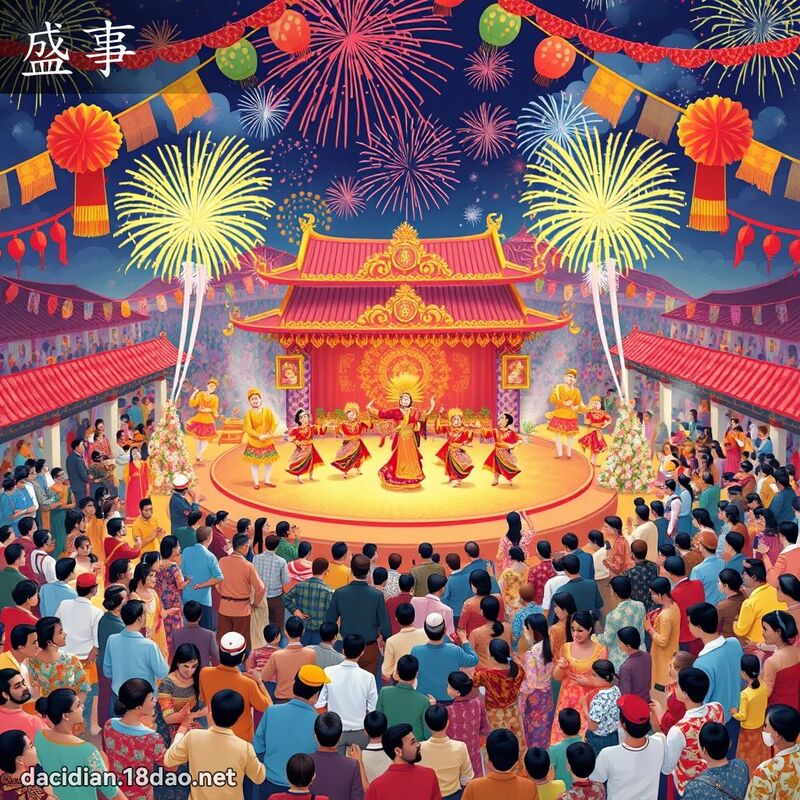 盛事 - 国语大辞典配图
