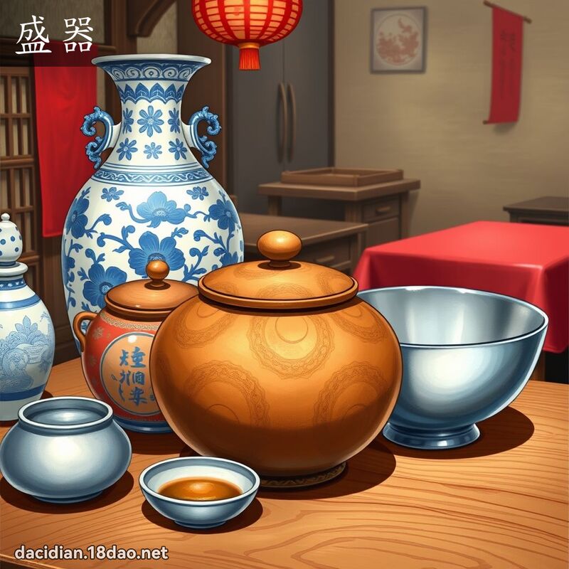 盛器 - 国语大辞典配图