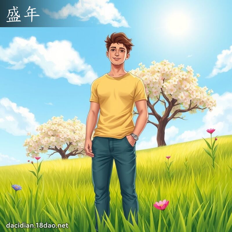 盛年 - 國語大辭典配圖