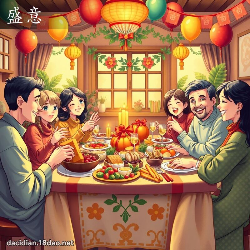 盛意 - 国语大辞典配图