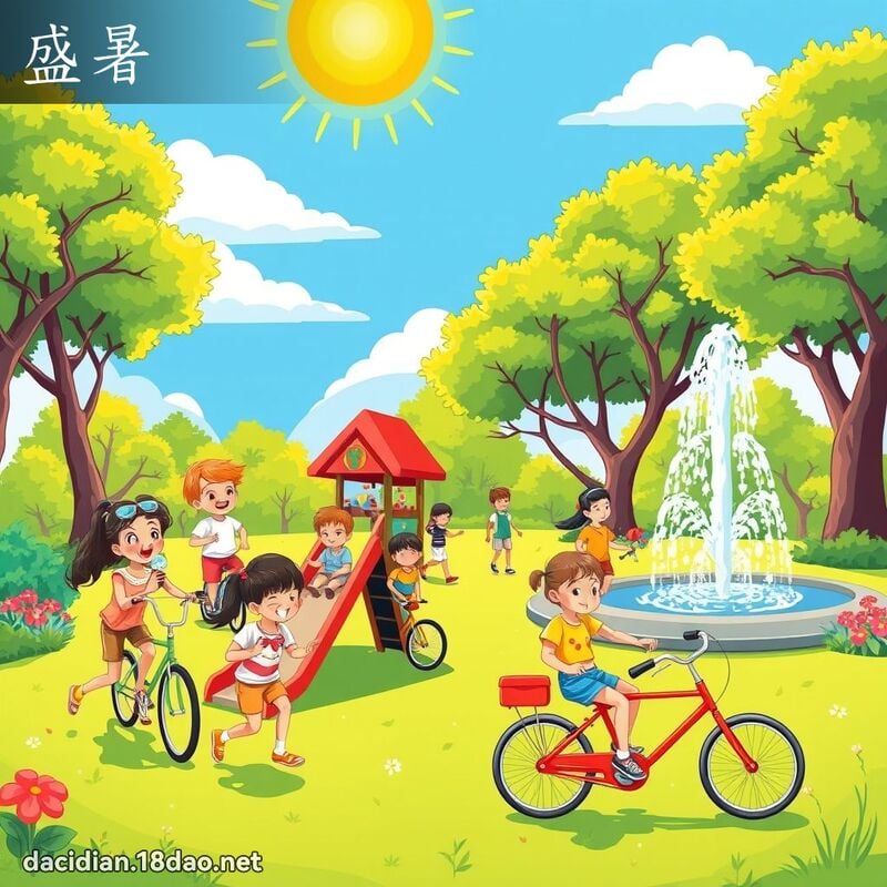 盛暑 - 国语大辞典配图