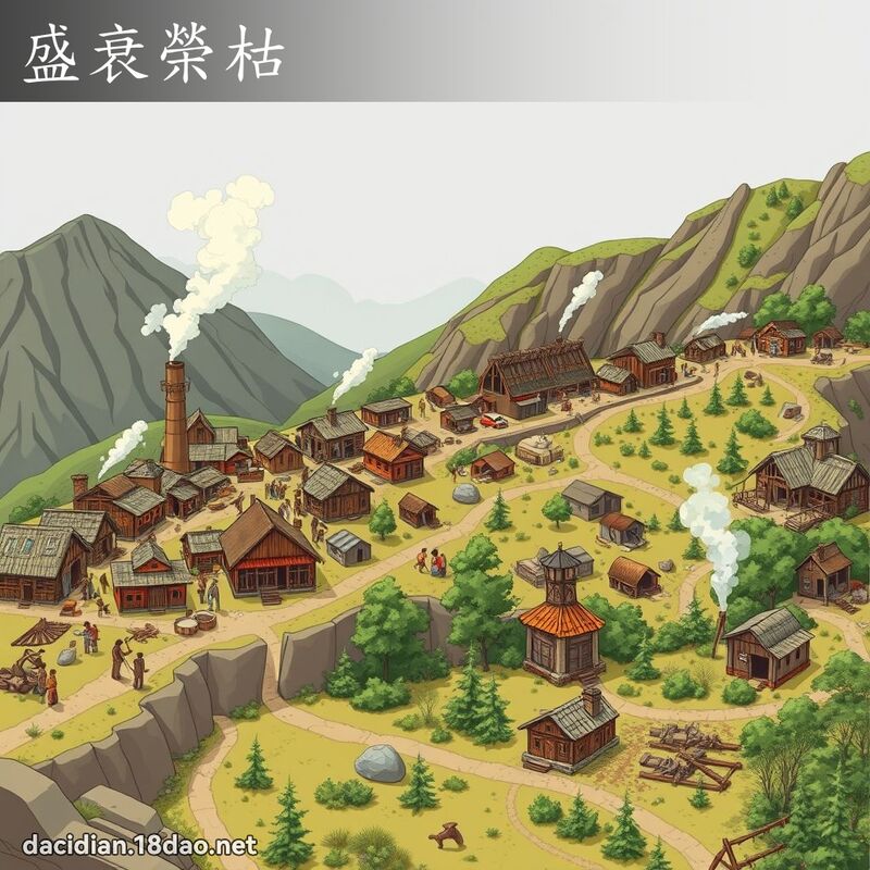 盛衰榮枯 - 國語大辭典配圖