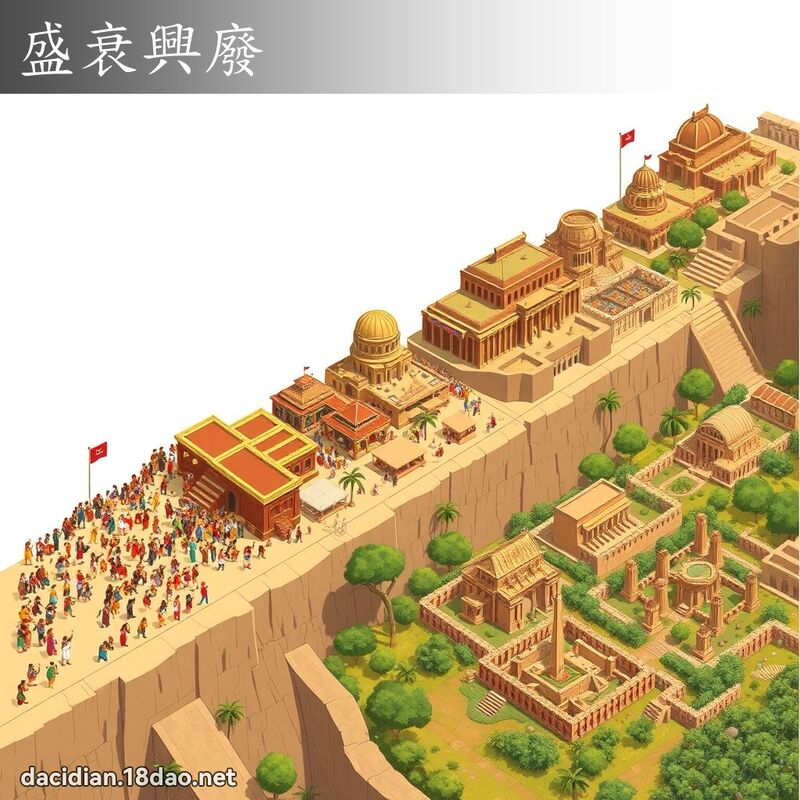 盛衰兴废 - 国语大辞典配图
