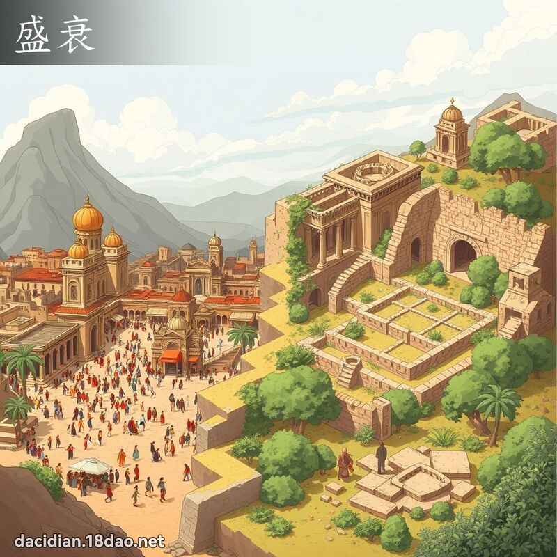 盛衰 - 國語大辭典配圖