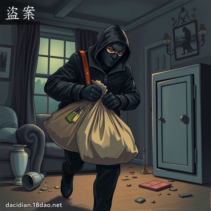 盗案 - 国语大辞典配图