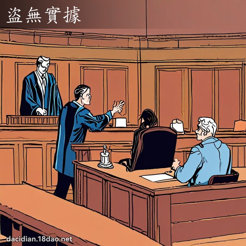 盜無實據 - 國語大辭典配圖