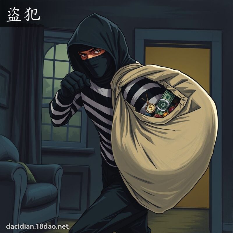 盜犯 - 國語大辭典配圖