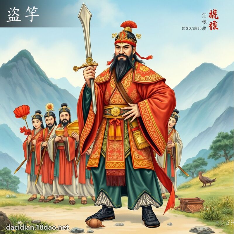盜竽 - 國語大辭典配圖