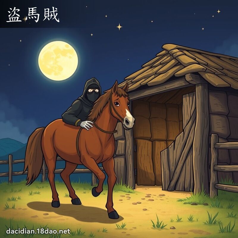 盗马贼 - 国语大辞典配图